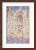 Rouen Cathedral at Sunset, 1894 Fine Art Print