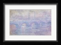 Waterloo Bridge: Effect of the Mist, 1903 Fine Art Print
