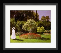 Jeanne Marie Lecadre in the Garden, 1866 Fine Art Print