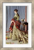 Portrait of Madame Louis Joachim Gaudibert, 1868 Fine Art Print