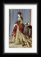 Portrait of Madame Louis Joachim Gaudibert, 1868 Fine Art Print