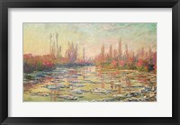 The Thaw on the Seine, near Vetheuil, 1880 Fine Art Print