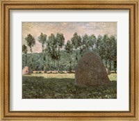 Haystacks near Giverny, c.1884-89 Fine Art Print