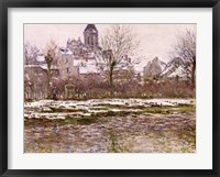 The Church at Vetheuil under Snow, 1878-79 Fine Art Print