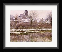 The Church at Vetheuil under Snow, 1878-79 Fine Art Print