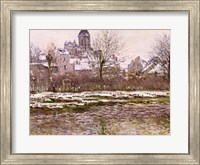 The Church at Vetheuil under Snow, 1878-79 Fine Art Print