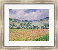 The Poppy Field near Giverny, 1885 Fine Art Print