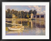 The Bridge at Argenteuil, 1874 Fine Art Print