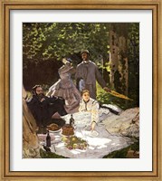 Dejeuner sur l'Herbe, Chailly, 1865 Fine Art Print