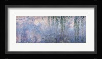 Waterlilies: Morning with Weeping Willows, detail of central section, 1914-18 Fine Art Print