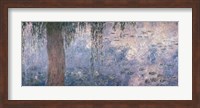 Waterlilies: Morning with Weeping Willows, 1914-18 (right section) Fine Art Print