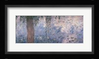 Waterlilies: Morning with Weeping Willows, 1914-18 (right section) Fine Art Print