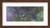Waterlilies: Morning, 1914-18 (right section) Fine Art Print