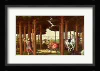 The Story of Nastagio degli Onesti: The Disembowelment of the Woman Pursued, 1483-87 Fine Art Print