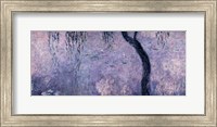 Waterlilies: Two Weeping Willows, right section, 1914-18 Fine Art Print