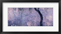 Waterlilies: Two Weeping Willows, right section, 1914-18 Fine Art Print