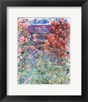 The House at Giverny under the Roses, 1925 Fine Art Print