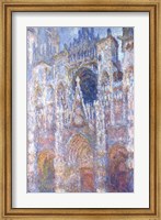 Rouen Cathedral, Blue Harmony, Morning Sunlight, 1894 Fine Art Print
