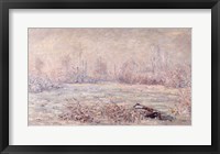 Frost near Vetheuil, 1880 Fine Art Print