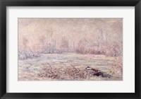 Frost near Vetheuil, 1880 Fine Art Print