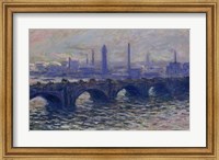 Waterloo Bridge, 1902 Fine Art Print