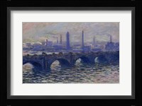 Waterloo Bridge, 1902 Fine Art Print