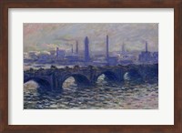 Waterloo Bridge, 1902 Fine Art Print
