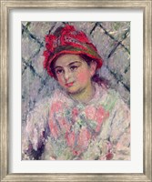 Portrait of Blanche Hoschede (1864-1947) as a Young Girl, c.1880 Fine Art Print