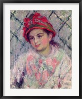 Portrait of Blanche Hoschede (1864-1947) as a Young Girl, c.1880 Fine Art Print