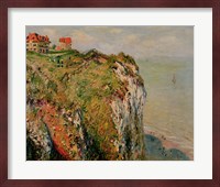 Cliff at Dieppe, 1882 Fine Art Print