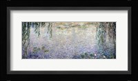 Waterlilies: Morning with Weeping Willows, detail of the central section, 1915-26 Fine Art Print