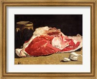 Still Life, the Joint of Meat, 1864 Fine Art Print