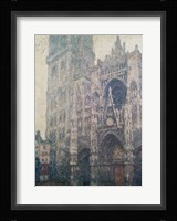 Rouen Cathedral, West Portal, Grey Weather, 1894 Fine Art Print