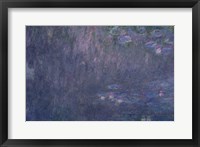 Waterlilies: Reflections of Trees, detail from the left hand side, 1915-26 Fine Art Print