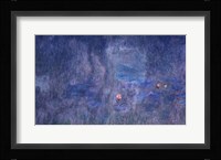 Waterlilies: Reflections of Trees, detail from the central section, 1915-26 Fine Art Print