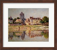 By the River at Vernon, 1883 Fine Art Print