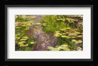 Waterlilies (green horizontal) Fine Art Print