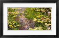 Waterlilies (green horizontal) Fine Art Print