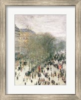 Boulevard des Capucines, 1873-4 Fine Art Print