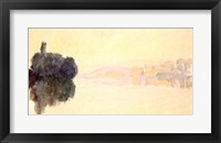 The Seine at Port-Villez, Evening Effect, 1894 Fine Art Print