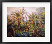 Garden in Bordighera, Impression of Morning, 1884 Fine Art Print