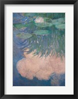 Waterlilies, detail, 1914-17 Fine Art Print