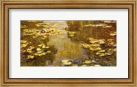 The Lily Pond - yellow Fine Art Print