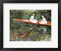 The Pink Rowing Boat Fine Art Print