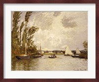 The Little Branch of the Seine at Argenteuil Fine Art Print