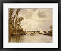 The Little Branch of the Seine at Argenteuil Fine Art Print