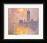 The Houses of Parliament, Sunset, 1904 Fine Art Print