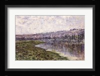 The Seine and the Hills of Chantemsle, 1880 Fine Art Print