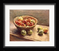 A Bowl of Apples, 1880 Fine Art Print