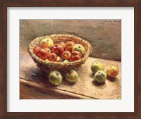 A Bowl of Apples, 1880 Fine Art Print
